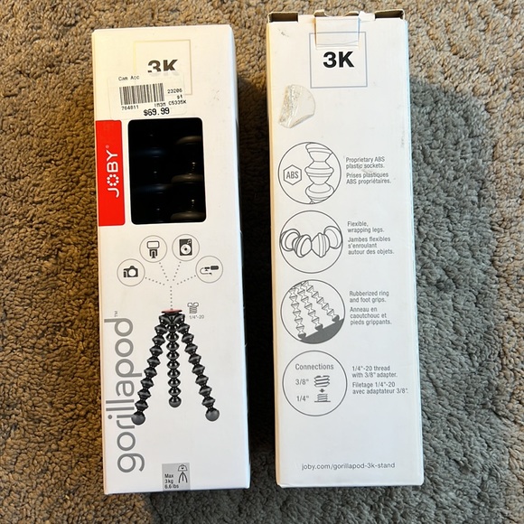 Joby Gorillapod 3k tripod - Picture 4 of 4